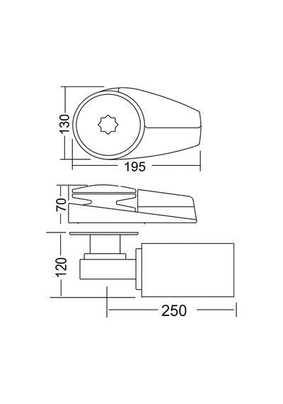 South Pacific Ws1500 - 12v Yatık Motorlu Dik Irgat 8mm Krom Gövdeli - Pratiklik Ve Gücün Mükemmel Uyumu