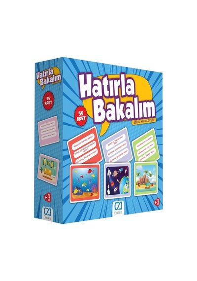 Hatırla Bakalım Eğitici Hafıza Oyunu