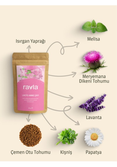 Ravla Lacto Anne Çayı - 120g