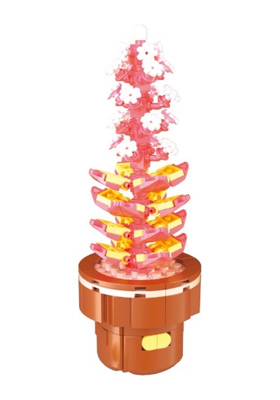 Building Block Flower 211 Parça Sukulent