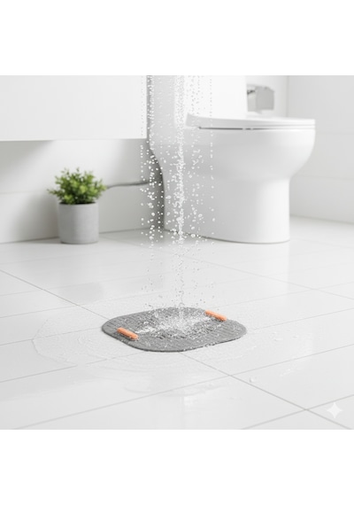 Koku Önleyici Silikon Gider Kapağı Sevimli Ayıcık Tasarımlı Pratik Banyo & Lavabo Aparatı 1 Adet