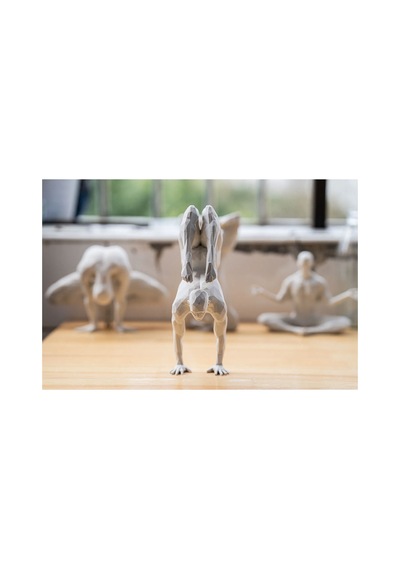 Meditasyon Heykeli - Scorpion Pose Heykeli Gücün Ve Esnekliğin Sanatsal Yorumu 15 Cm Model4 - 696047183