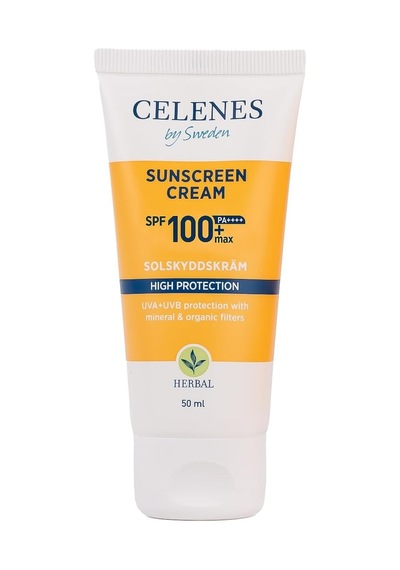Celenes Herbal Spf 100 Suya Dayanıklı Güneş Kremi 50 Ml