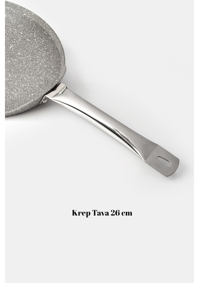Urla Krep Tava Gri 26 Cm Gri