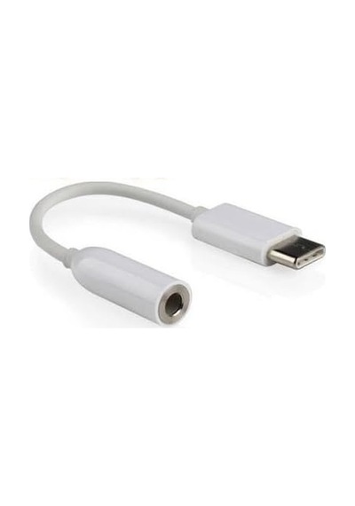 1744 Type C To 3.5mm Kulaklık Ses Çevirici Dönüştürücü Usb Type-c Male To 3.5 Mm Female Stereo Audio Adapter Aux