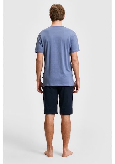U.s. Polo Assn. Erkek İndigo Pijama Takım 50326136-vr028
