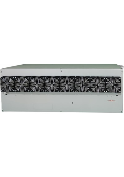 RigBu Kapalı Mining Rig Kasası SK101 Fanlı Gri