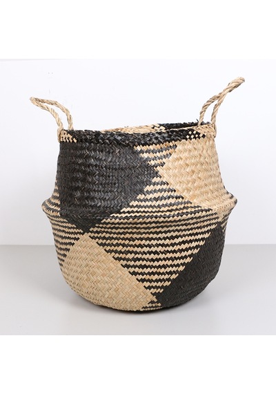 Abanoz 40x40 Cm. Xl Deniz Sazı Katlanabilir Sepet Mix