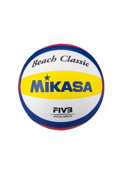 Mikasa Sentetik Deri Plaj Voleybol Topu Bv552c-wybr Sarı - Mavi