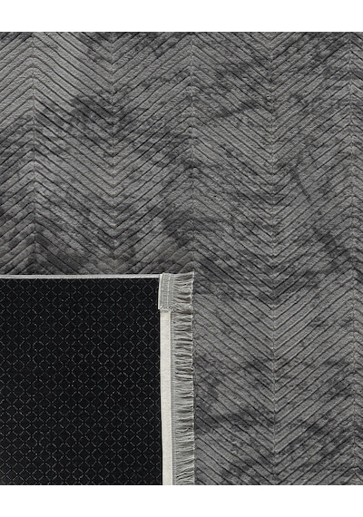 Madame Coco Eze Halı - Antrasit - 160x230 Cm 8684427051535 Gri