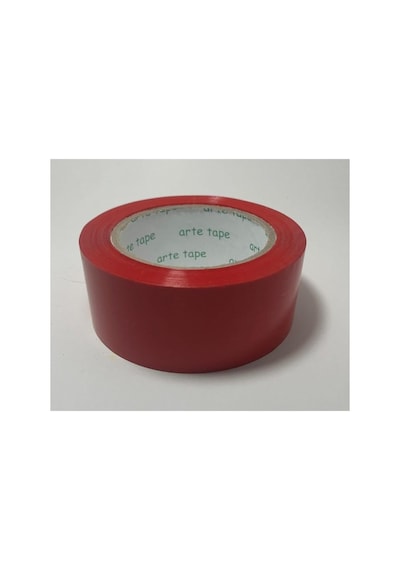 45 Mm X 100 M Renkli Koli Bandı-kırmızı 1