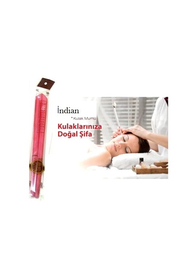 Indian Doğal Kulak Temizleme Mumu 2'Li