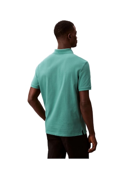 Calvin Klein Lv040em269 Ss Monogram Pique Erkek Polo Tişört Yeşil