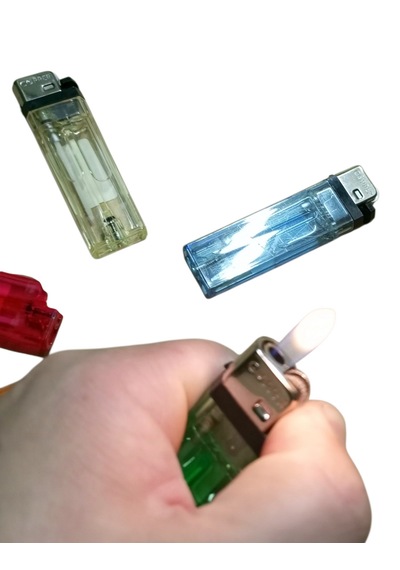 5 Adet Taşlı Klasik Çakmak Diğer