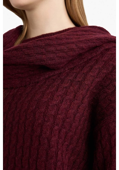 Defacto Regular Fit Triko Tunik G7238ax25cwbn474 Kahve-bn474