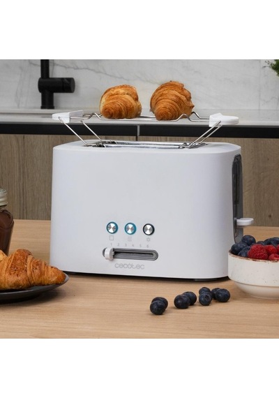 Cecotec Toast Taste 9000 Double White 1000 W Tost Makinesi
