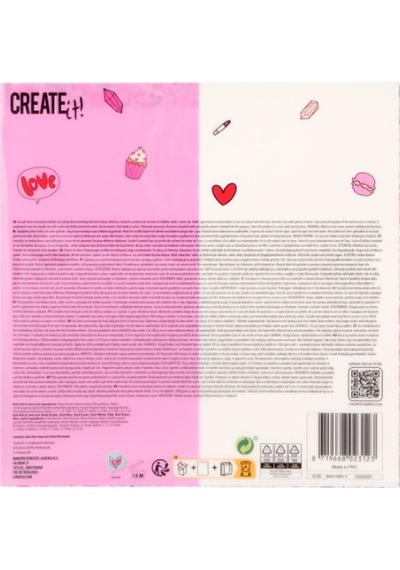 Create It Oje Ve Çıkartma Seti
