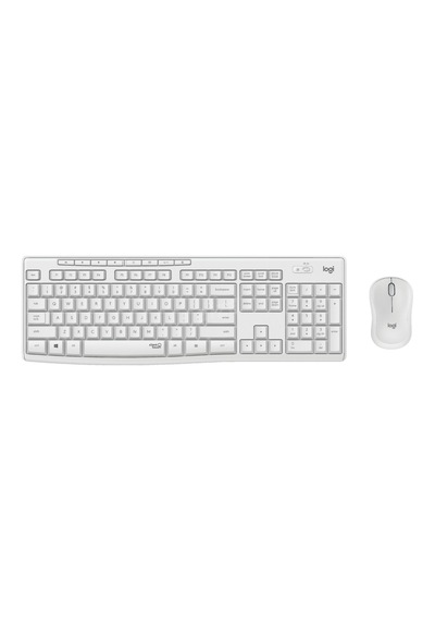 Logıtech Mk295 Beyaz, 920-010089, Kablosuz, Türkçe Q, Klavye Mouse Set
