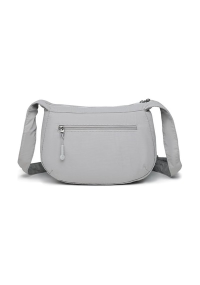 Smart Bags Mikro Poly Kumaş Postacı Kadın Çantası 3341 Gri