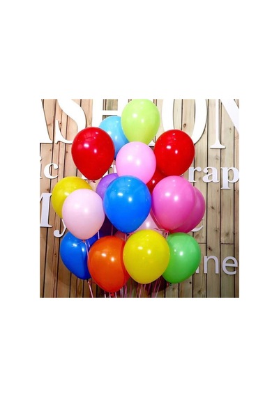 Metalik Balon Parti Organizasyon Balonu 12 İnç Düğün Doğum Günü Dekorasyon 10 Adet Mavi Açık