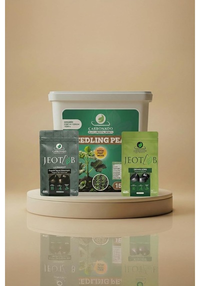 Seedling Peat 15 L 1 Adet + Jeotab Leonardit Ve Organik Gübre Paketi Diğer