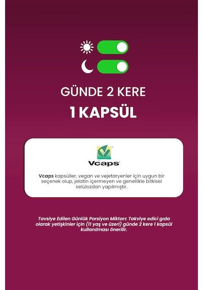 Erbatab Astragalus Çin Geveni Eki 60 Kapsül