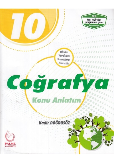 10.Sınıf Coğrafya Konu Anlatım  -  Kadir Doğrusöz  -  Palme Yayınları