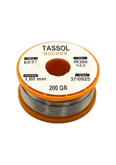 Lehim Teli 1.6 Mm 63 Kalay/37 Kurşun 200 Gr