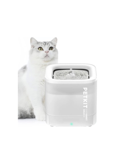 Eversweet Otomatik Kediler İçin Çeşme 1,85 L, Kablosuz Su Pompası, Ultra Sessiz İçme, 35db Akıllı Led Işıklı, Filtre Ünitesi 3.0
