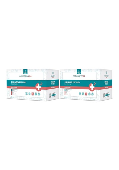 Pro Collagen Kolajen Beauty 30'lu Saşe Yeşil Elma Aromalı Tip 1&tip3-8.000 Mg Hidrolize Kolajen 2 Paketi
