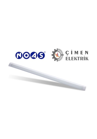 Noas Yl98 1200 40w 6400k Led Bant Armatür Beyaz Işık 6 Adet Beyaz