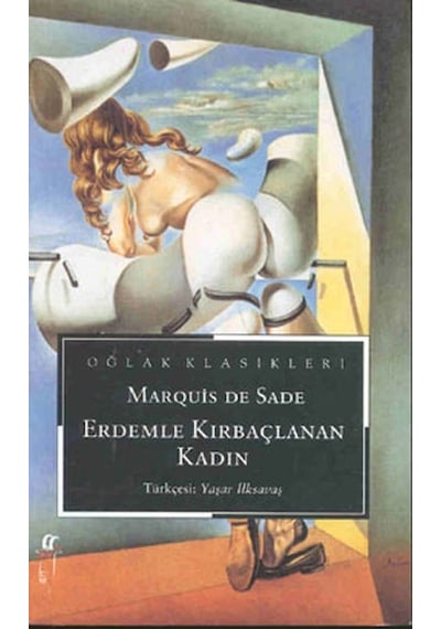 Erdemle Kırbaçlanan Kadın - Oğlak Y. - Marquis De Sade - Oğlak Yayıncılık