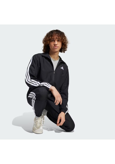 Adidas 3-striped Women Tracksuit Erkek Eşofman Takımı Jı8849 Siyah
