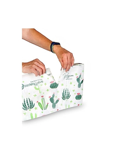 Ve Aktivite Piknik Örtüsü Kullan At Sıvı Geçirmez 3 Rulo Rulo Içi 10 Adet Kaktüs 100x120cm Çok Renkli