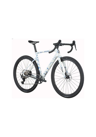 Scott Addict Gravel 30 Karbon Gravel Bisiklet 1x12v White Blue M/54cm Siyah