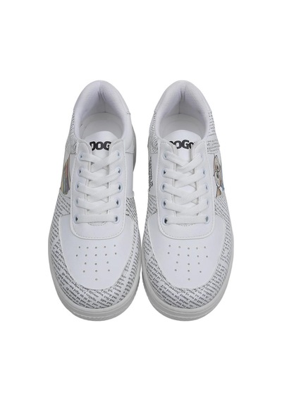 Kadın Vegan Deri Beyaz Sneakers - The Wise Owl Tasarım Çok Renkli