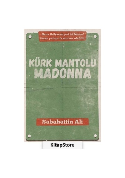 Kürk Mantolu Madonna - Sabahattin Ali - Sander Yayınları