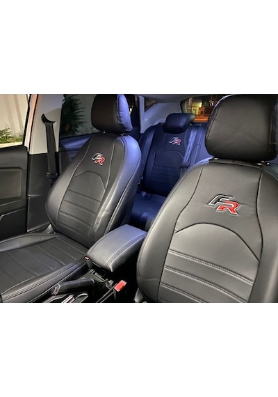 Seat Leon Araca Özel Deri Oto Koltuk Kılıfı (506388803)