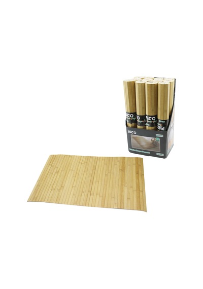 Bambu Çubuklu Kaydırmaz Banyo Paspası