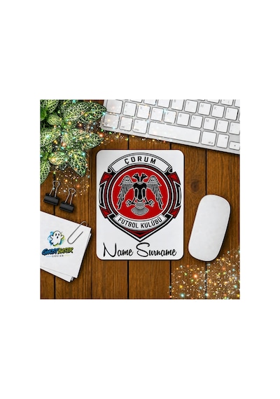Kişiye Özel Çorumspor Baskılı Oyuncu Mousepad 0149