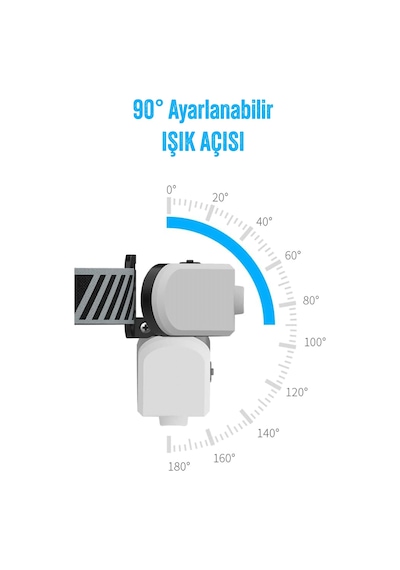 Pro Usb Şarjlı Kafa Lambası 2000 Lümen 38 Led Geniş Açı Kamp Lambası Avcı Balıkçı Kafa Feneri 5401 Siyah