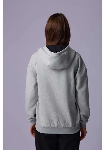 Defys Defy S Kadın Oversize Kapüşonlu Fermuarlı Cepli Sweatshirt Gri Melanj - 527346818 Gri Melanj Defys Defy S Kadın Oversize Kapüşonlu Fermuarlı Cepli Sweatshirt Gri Melanj - 527346818 Gri Melanj