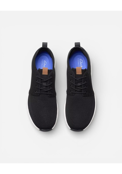 Clarks Motion Trek Mx Black Erkek Siyah Sneakers 26181981 Siyah