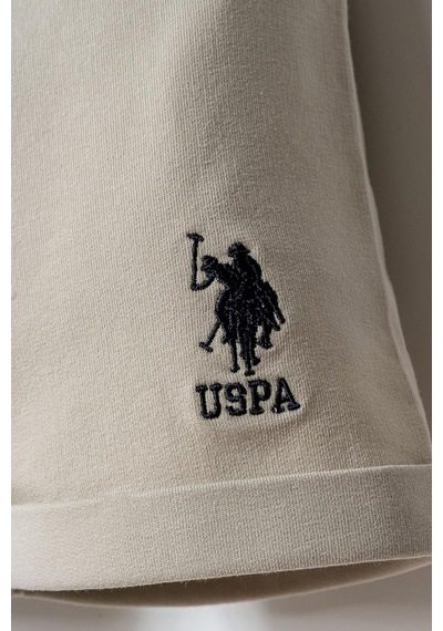 U.S. Polo Assn. U.s. Polo Assn Erkek Bebek 2 Li Şort T-şhirt Takım Füme-2337 Füme