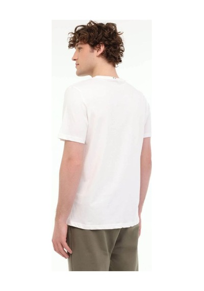 Lumberjack Ml Renato 11ıtl1030 5fx Beyaz Erkek T-shirt 101940309 Beyaz