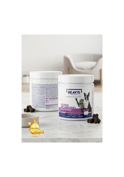 Derma Soft Chewy Bites Deri Ve Tüy Sağlığı Kedi Ve Köpek Vitamini - 938402511
