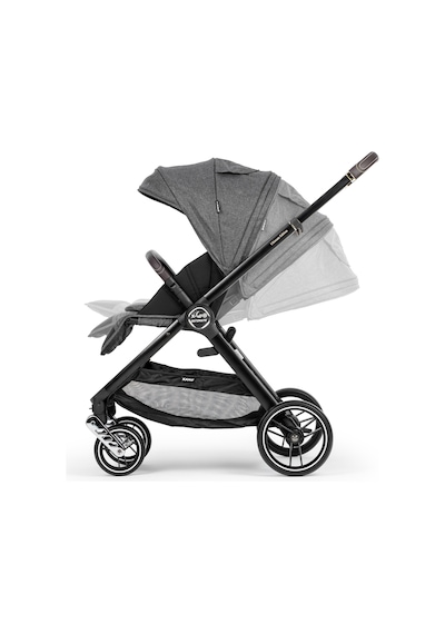 Kanz X-go Ultimate Travel Sistem Bebek Arabası Silver Gri Antrasit - Siyah