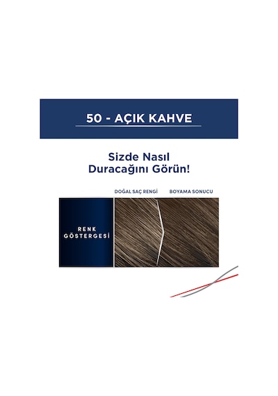 Schwarzkopf Men Açık Kahve Saç Boyası Perfect 50