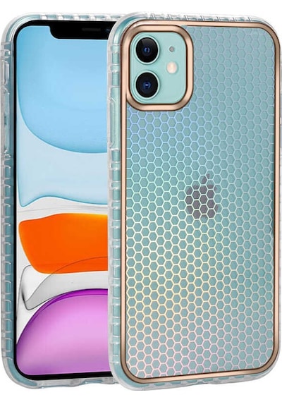 Ardemix Apple Uyumlu iPhone 11 Desenli Parlayan Transparan Avva Kılıf no12 NO12