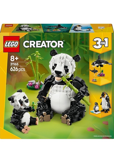 Creator 3'ü 1 Arada Vahşi Hayvanlar: Panda Ailesi 31165